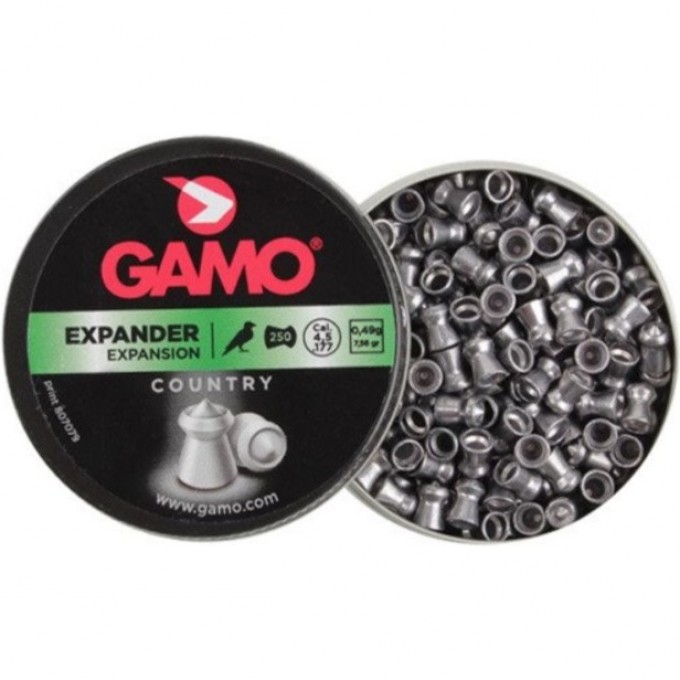 Пули пневматические GAMO Expander 4,5мм (250шт) 10шт 6322524-IP Пули пневматические GAMO Expander 4,5мм (250шт) 10шт 6322524-IP