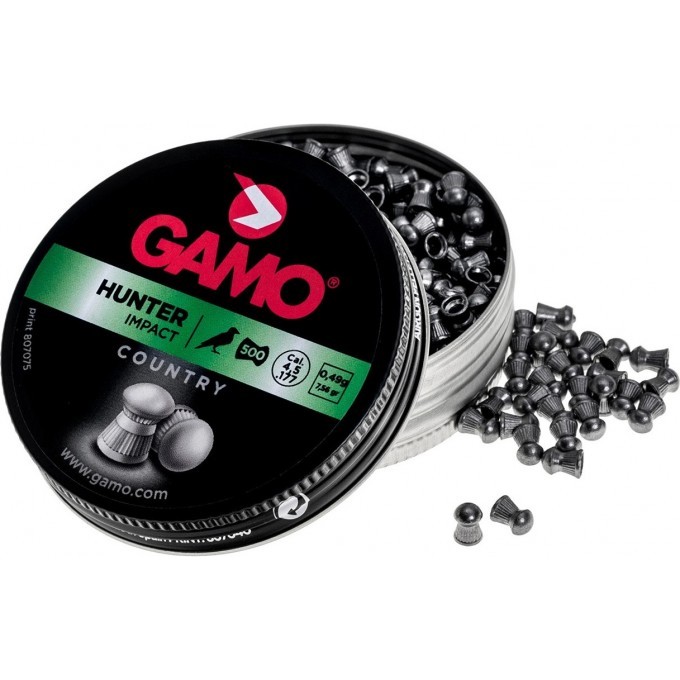 Пули пневматические GAMO Pro-hunter 4,5мм (250шт) 10шт 6321924-IP Пули пневматические GAMO Pro-hunter 4,5мм (250шт) 10шт 6321924-IP